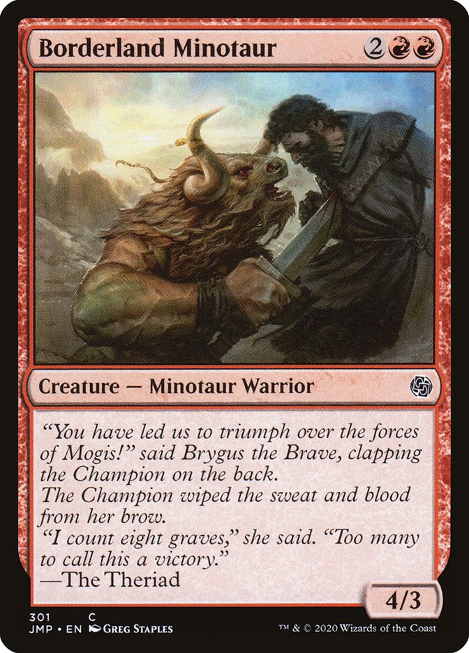 Borderland Minotaur [Jumpstart] | Boutique FDB TCG