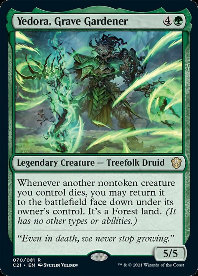 Yedora, Grave Gardener [Commander 2021] | Boutique FDB TCG