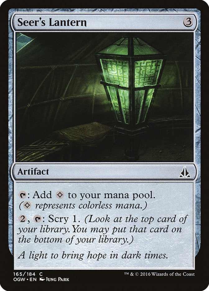 Seer's Lantern [Oath of the Gatewatch] | Boutique FDB TCG