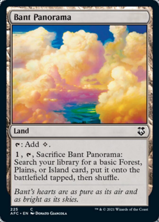 Bant Panorama [Dungeons & Dragons: Adventures in the Forgotten Realms Commander] | Boutique FDB TCG