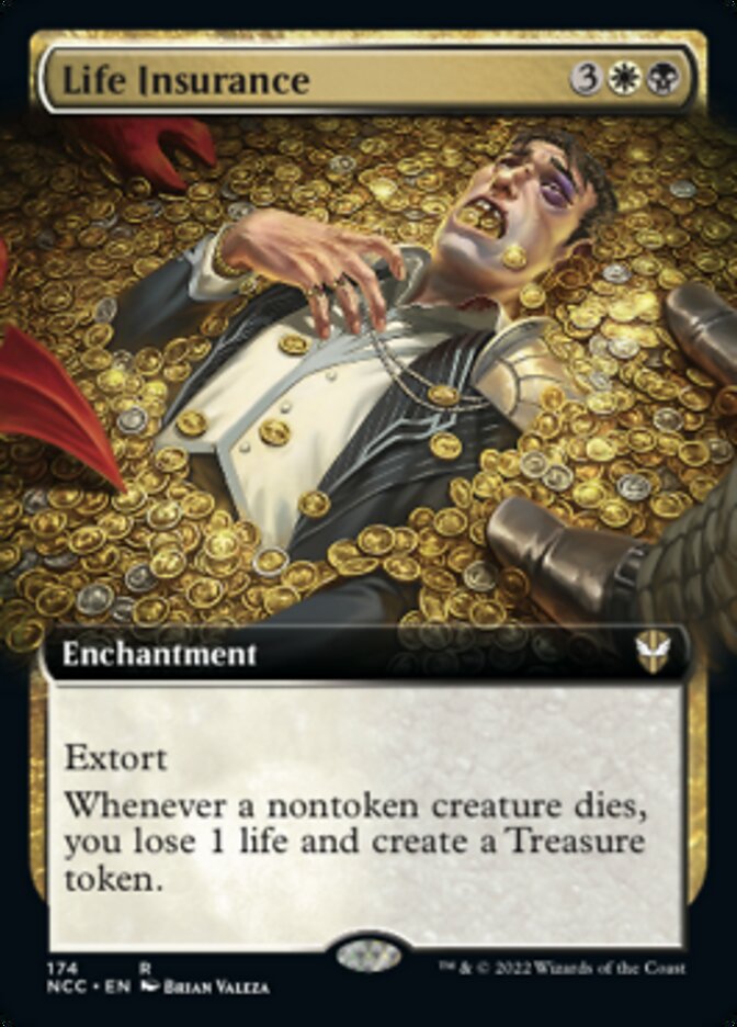 Life Insurance (Extended Art) [Streets of New Capenna Commander] | Boutique FDB TCG