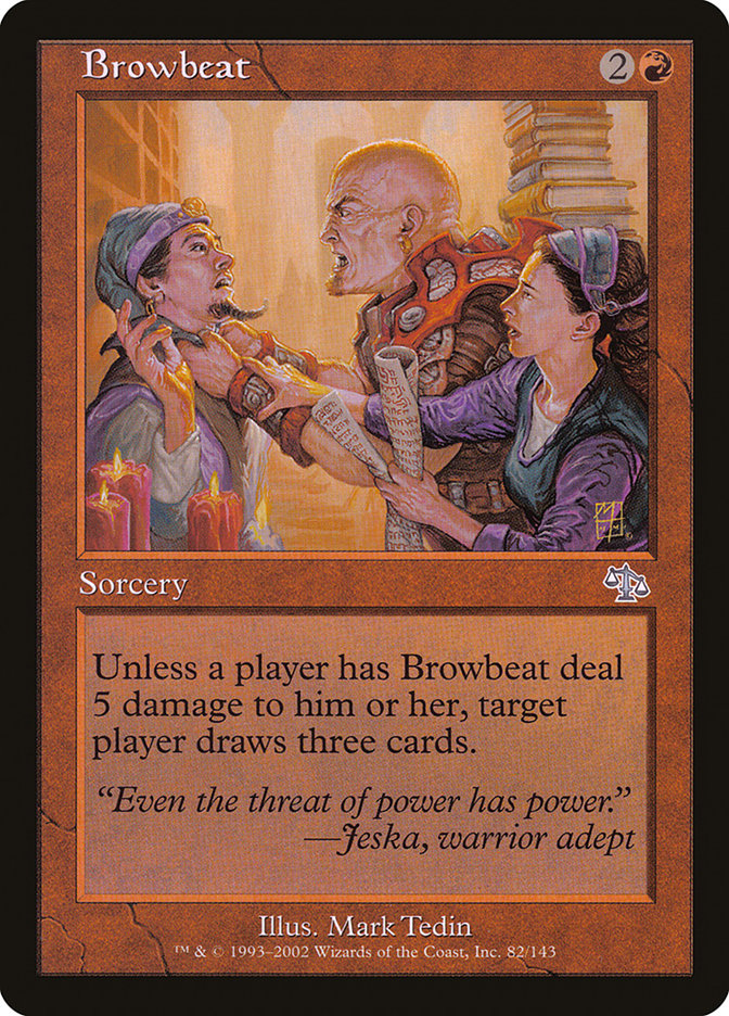 Browbeat [Judgment] | Boutique FDB TCG