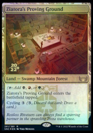 Ziatora's Proving Ground [Streets of New Capenna Prerelease Promos] | Boutique FDB TCG