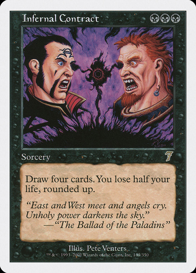 Infernal Contract [Seventh Edition] | Boutique FDB TCG