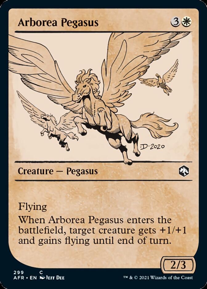 Arborea Pegasus (Showcase) [Dungeons & Dragons: Adventures in the Forgotten Realms] | Boutique FDB TCG