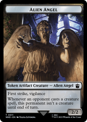 Alien Angel // Mutant Double-Sided Token [Doctor Who Tokens] | Boutique FDB TCG