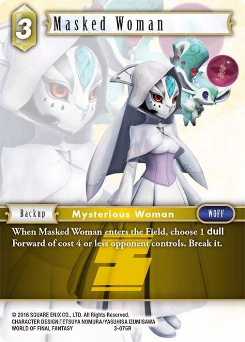 Masked Woman [Opus III] | Boutique FDB TCG