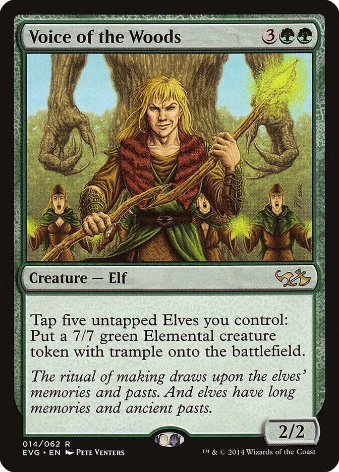 Voice of the Woods (Elves vs. Goblins) [Duel Decks Anthology] | Boutique FDB TCG