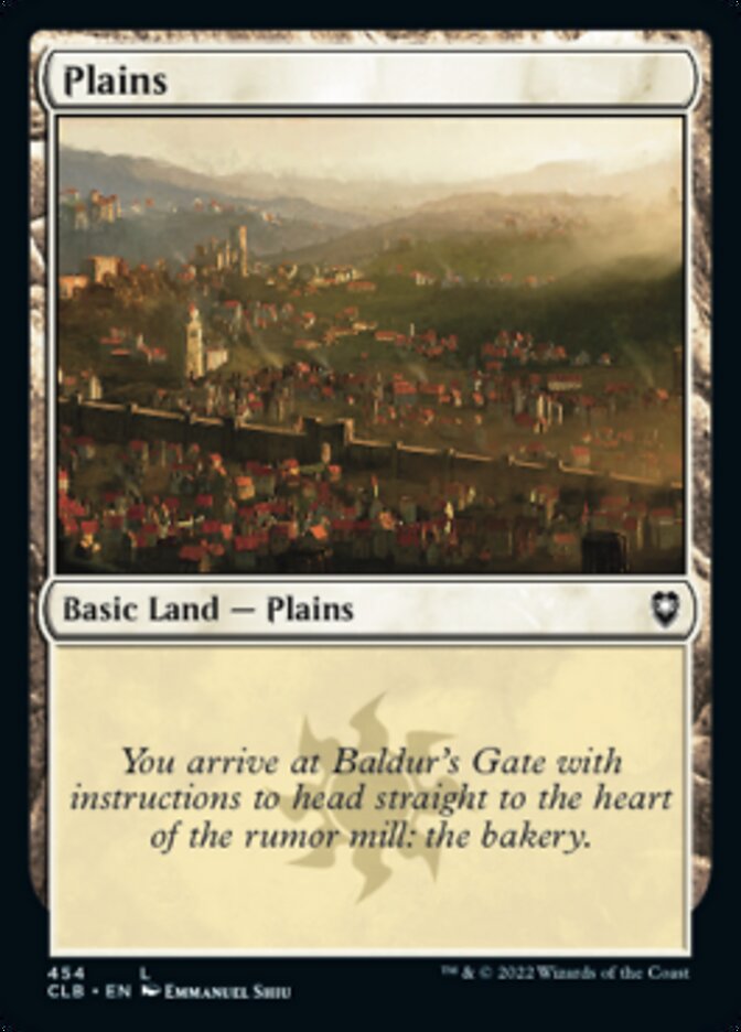 Plains (454) [Commander Legends: Battle for Baldur's Gate] | Boutique FDB TCG