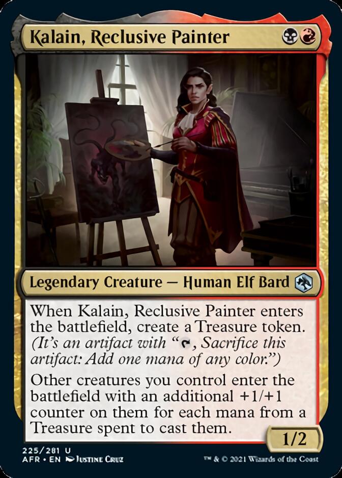 Kalain, Reclusive Painter [Dungeons & Dragons: Adventures in the Forgotten Realms] | Boutique FDB TCG