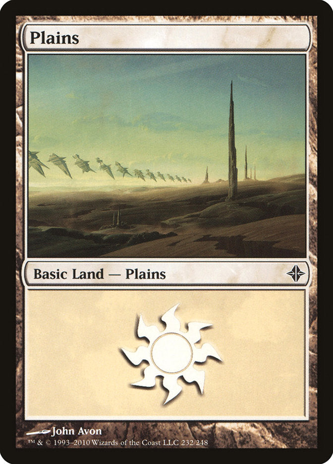 Plains (232) [Rise of the Eldrazi] | Boutique FDB TCG