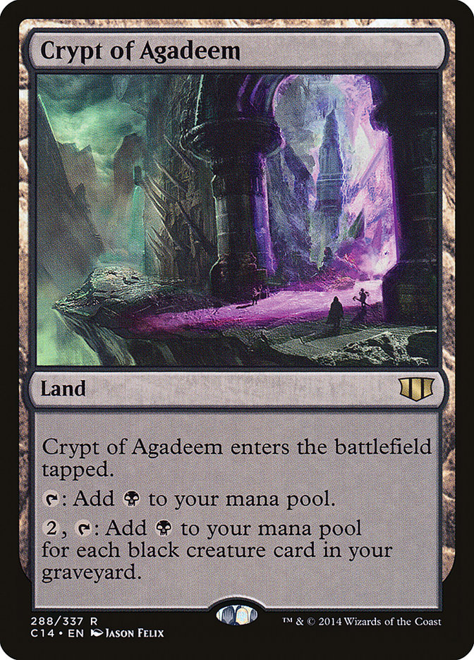 Crypt of Agadeem [Commander 2014] | Boutique FDB TCG