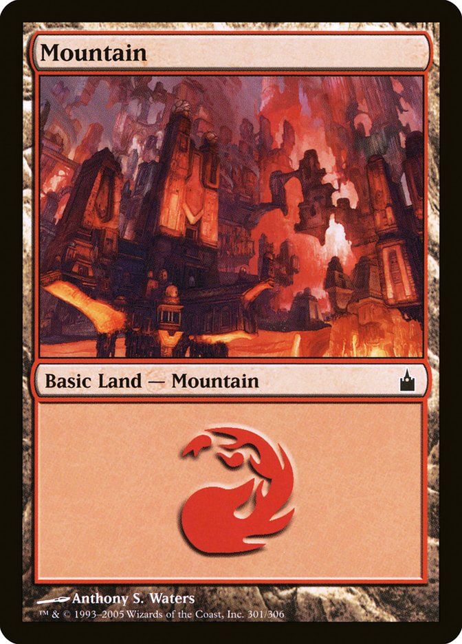 Mountain (301) [Ravnica: City of Guilds] | Boutique FDB TCG