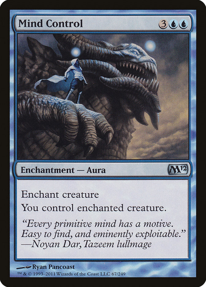 Mind Control [Magic 2012] | Boutique FDB TCG