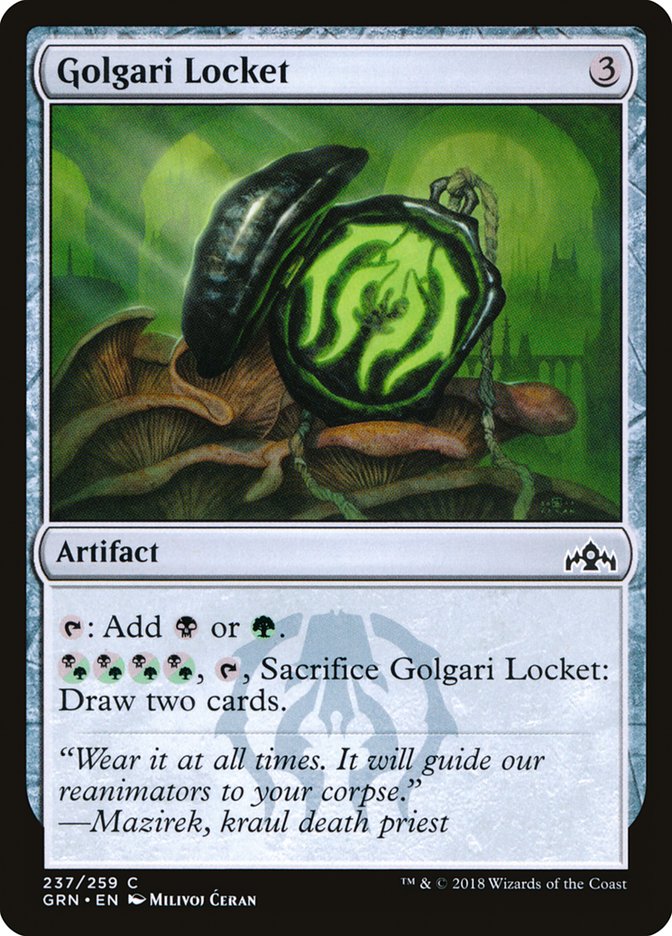 Golgari Locket [Guilds of Ravnica] | Boutique FDB TCG