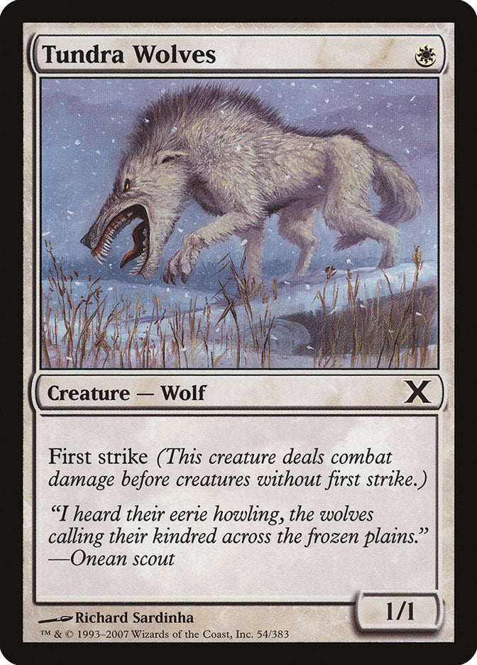 Tundra Wolves [Tenth Edition] | Boutique FDB TCG