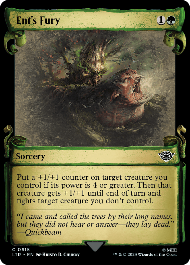 Ent's Fury [The Lord of the Rings: Tales of Middle-Earth Showcase Scrolls] | Boutique FDB TCG