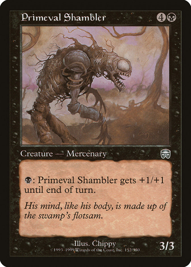 Primeval Shambler [Mercadian Masques] | Boutique FDB TCG