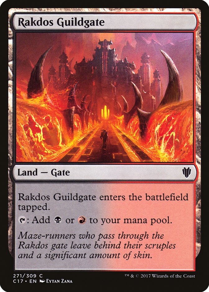 Rakdos Guildgate [Commander 2017] | Boutique FDB TCG