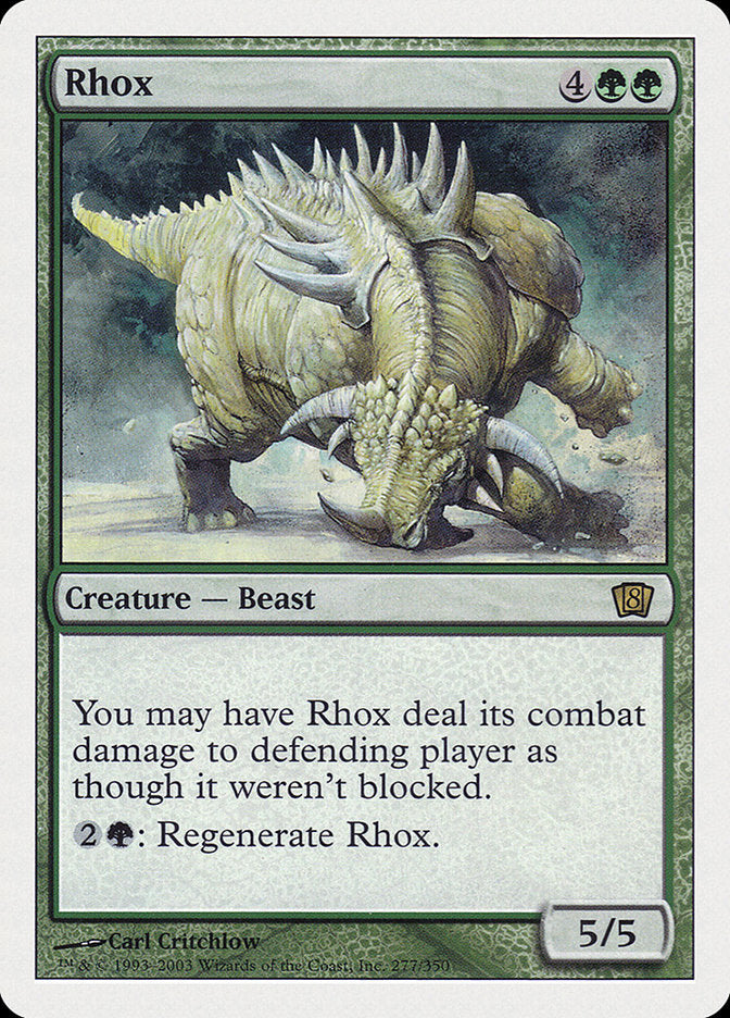 Rhox [Eighth Edition] | Boutique FDB TCG