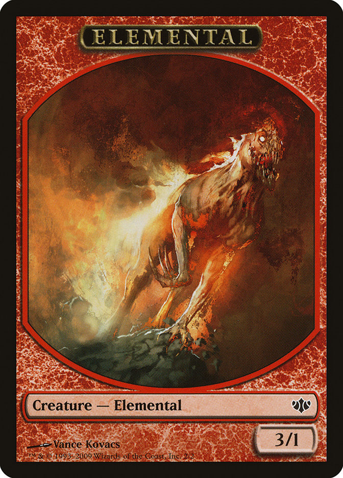 Elemental Token [Conflux Tokens] | Boutique FDB TCG