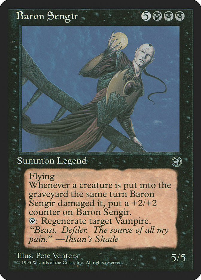 Baron Sengir [Homelands] | Boutique FDB TCG