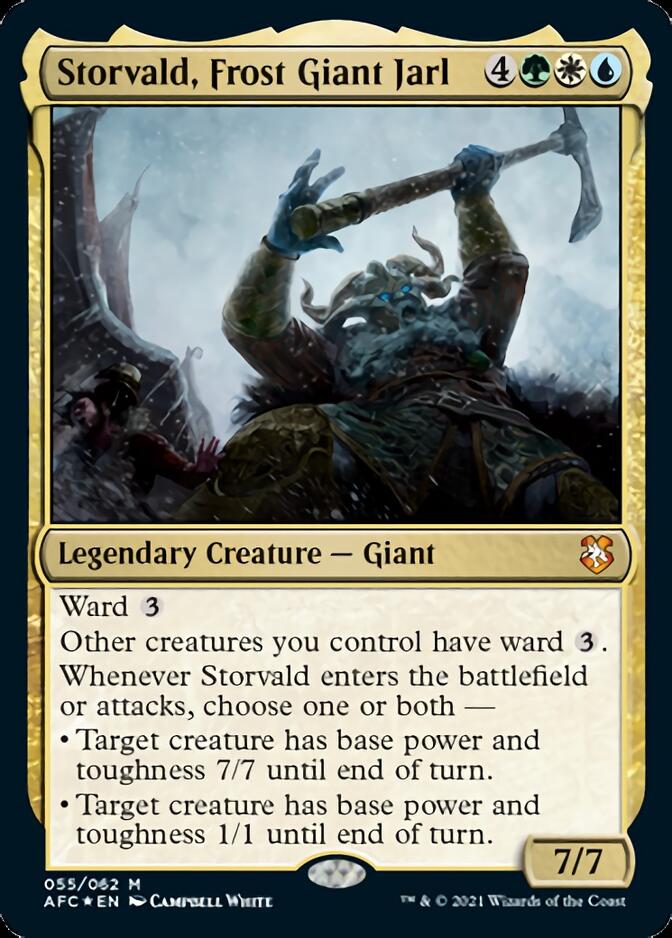 Storvald, Frost Giant Jarl [Dungeons & Dragons: Adventures in the Forgotten Realms Commander] | Boutique FDB TCG