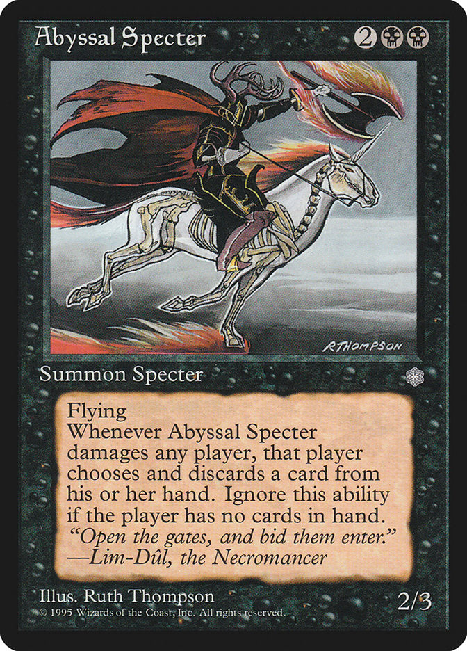 Abyssal Specter [Ice Age] | Boutique FDB TCG
