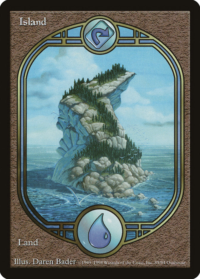 Island (85) [Unglued] | Boutique FDB TCG