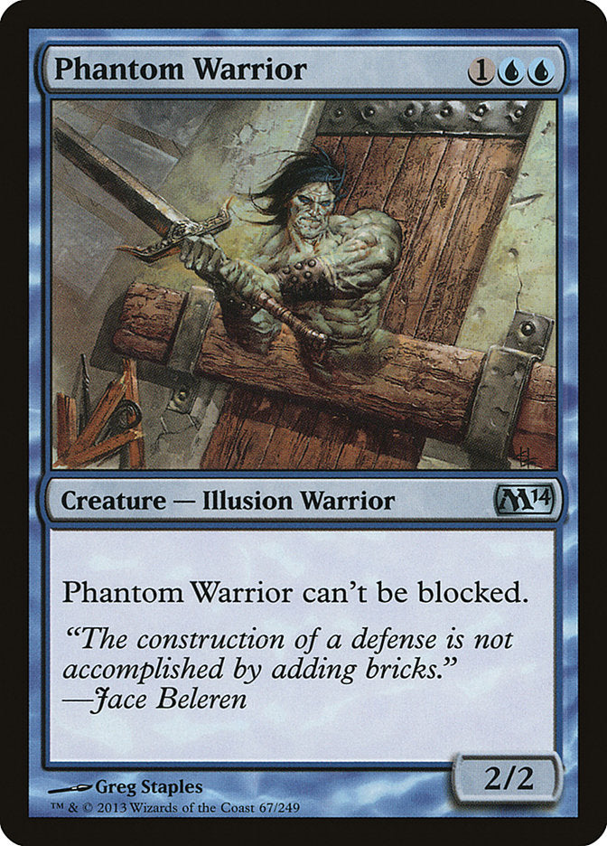 Phantom Warrior [Magic 2014] | Boutique FDB TCG