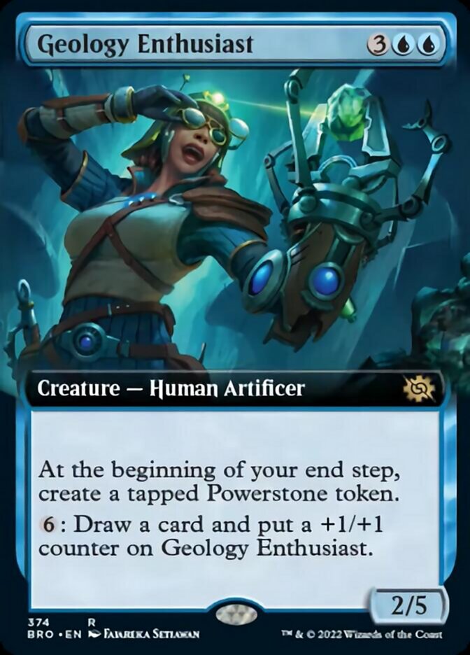 Geology Enthusiast (Extended Art) [The Brothers' War] | Boutique FDB TCG