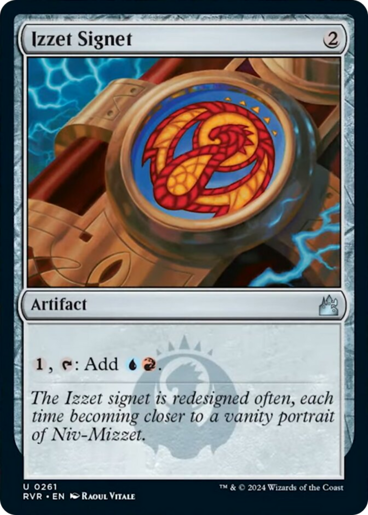 Izzet Signet [Ravnica Remastered] | Boutique FDB TCG