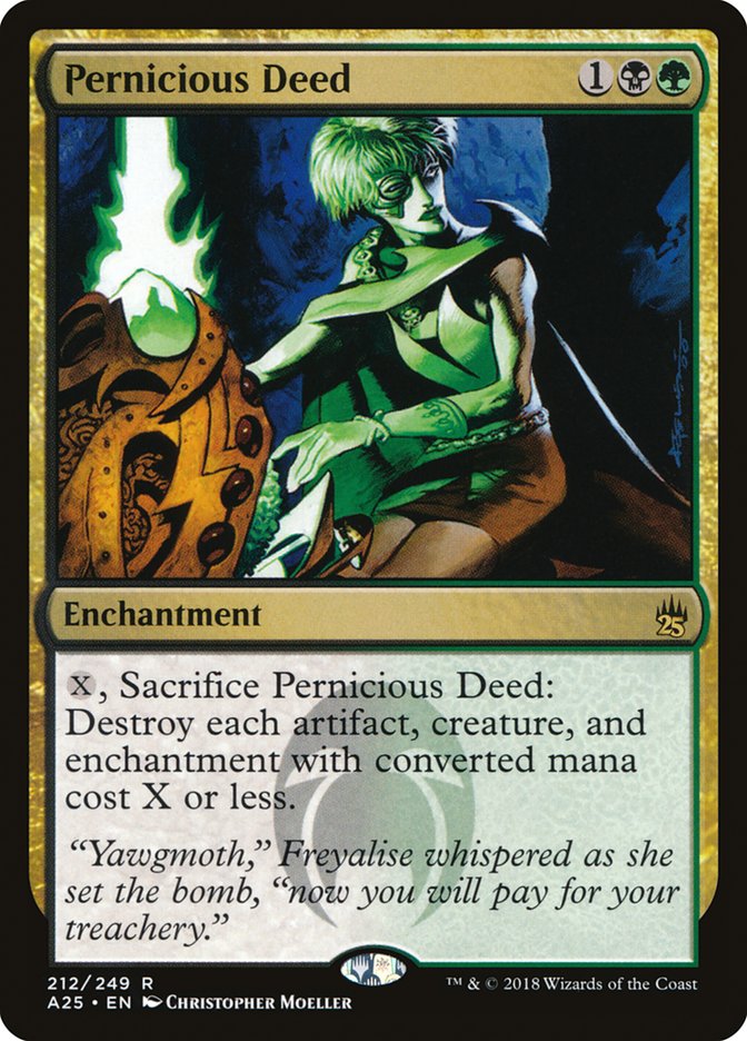 Pernicious Deed [Masters 25] | Boutique FDB TCG