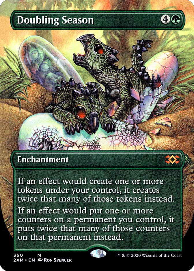 Doubling Season (Toppers) [Double Masters] | Boutique FDB TCG