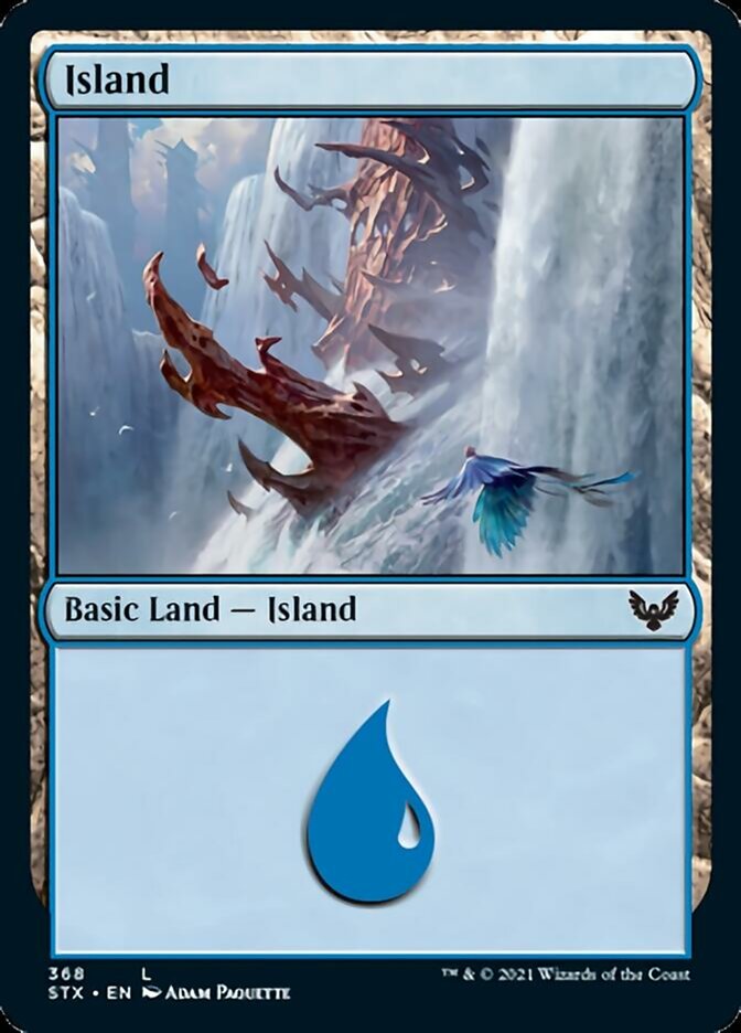 Island (368) [Strixhaven: School of Mages] | Boutique FDB TCG