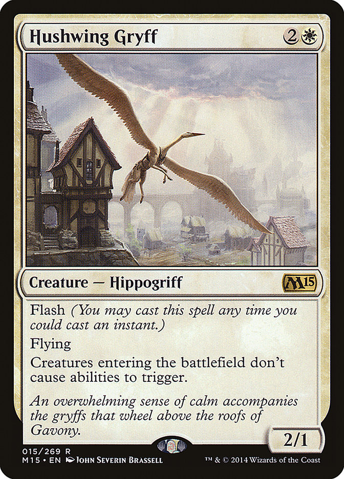 Hushwing Gryff [Magic 2015] | Boutique FDB TCG