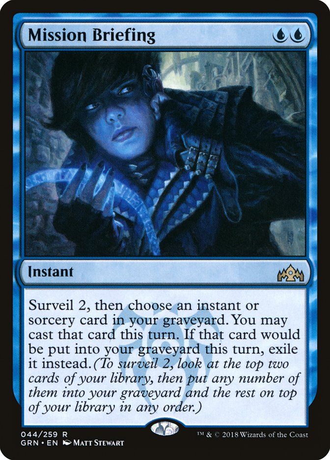 Mission Briefing [Guilds of Ravnica] | Boutique FDB TCG