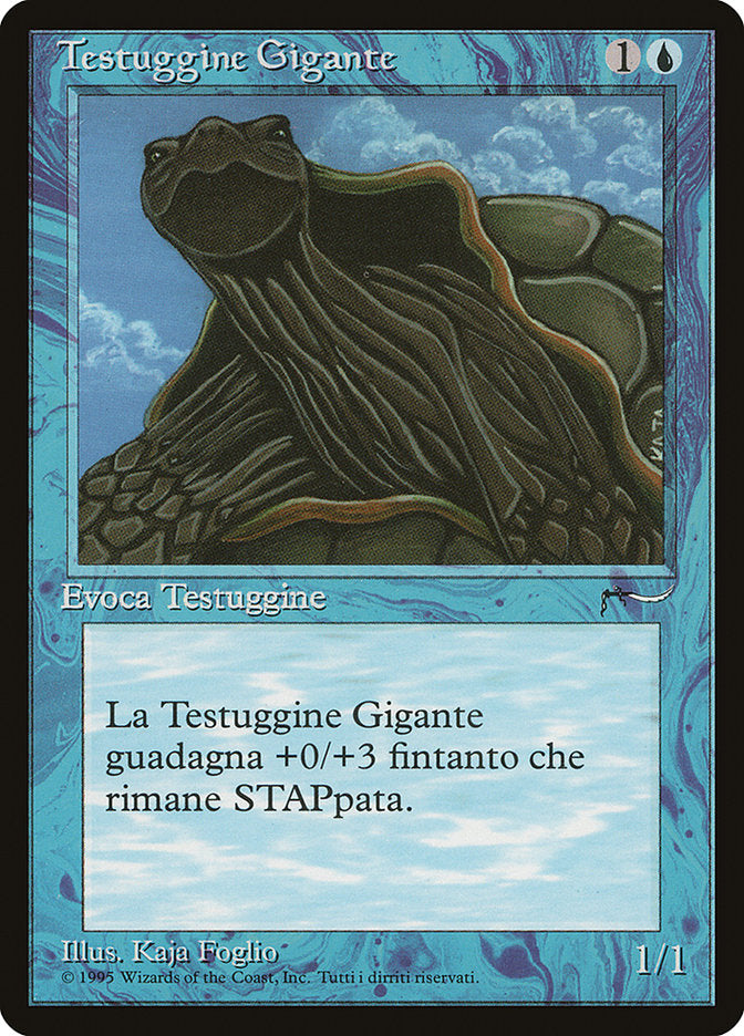 Giant Tortoise (Italian) - "Testuggine Gigante" [Rinascimento] | Boutique FDB TCG