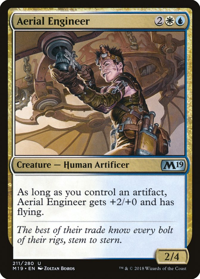 Aerial Engineer [Core Set 2019] | Boutique FDB TCG