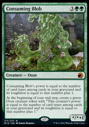 Consuming Blob (Promo Pack) [Innistrad: Midnight Hunt Promos] | Boutique FDB TCG