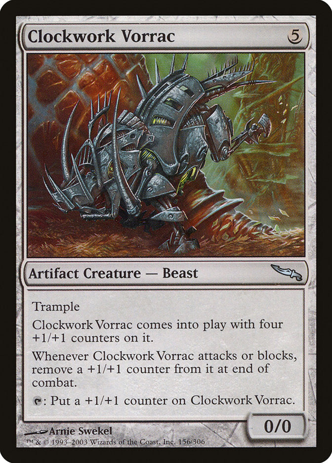 Clockwork Vorrac [Mirrodin] | Boutique FDB TCG