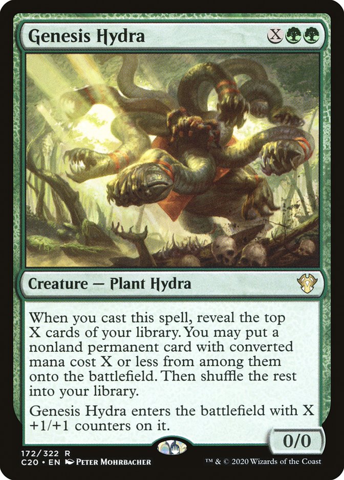 Genesis Hydra [Commander 2020] | Boutique FDB TCG