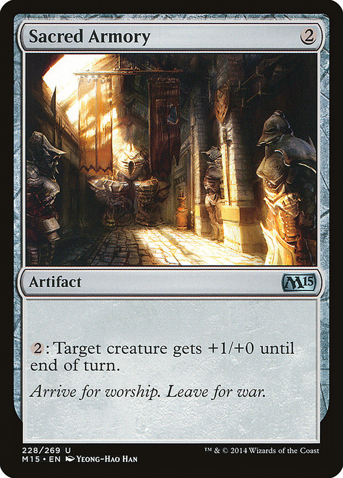 Sacred Armory [Magic 2015] | Boutique FDB TCG