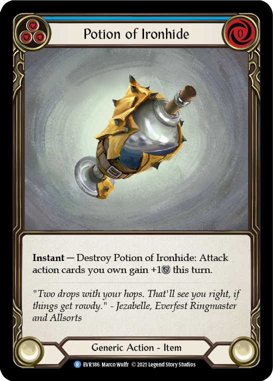 Potion of Ironhide [EVR186] (Everfest)  1st Edition Normal | Boutique FDB TCG