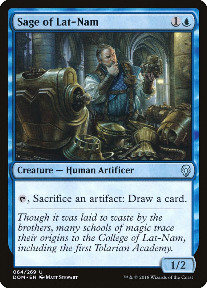 Sage of Lat-Nam [Dominaria] | Boutique FDB TCG