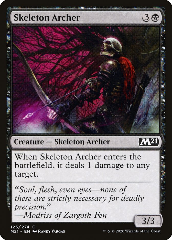 Skeleton Archer [Core Set 2021] | Boutique FDB TCG