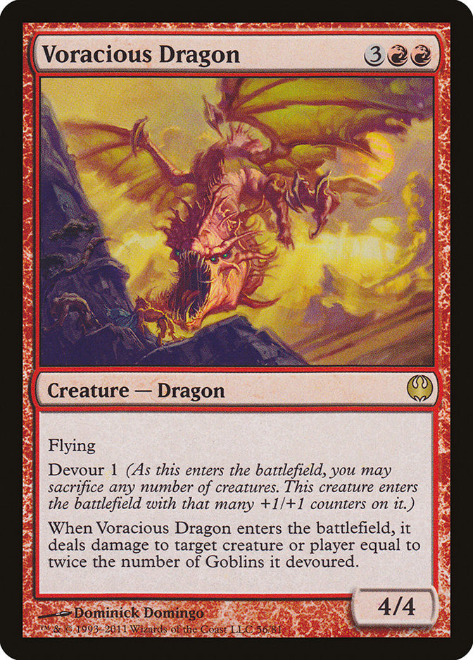 Voracious Dragon [Duel Decks: Knights vs. Dragons] | Boutique FDB TCG