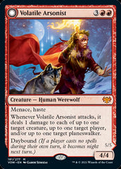 Volatile Arsonist // Dire-Strain Anarchist [Innistrad: Crimson Vow] | Boutique FDB TCG