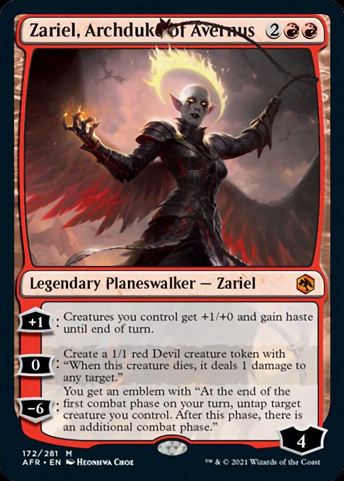 Zariel, Archduke of Avernus [Dungeons & Dragons: Adventures in the Forgotten Realms] | Boutique FDB TCG