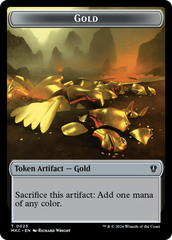 Gold // Kobolds of Kher Keep Double-Sided Token [Murders at Karlov Manor Commander Tokens] | Boutique FDB TCG